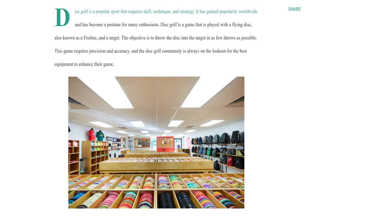 The Ultimate Disc Golf Store Guide App on Amazon Appstore