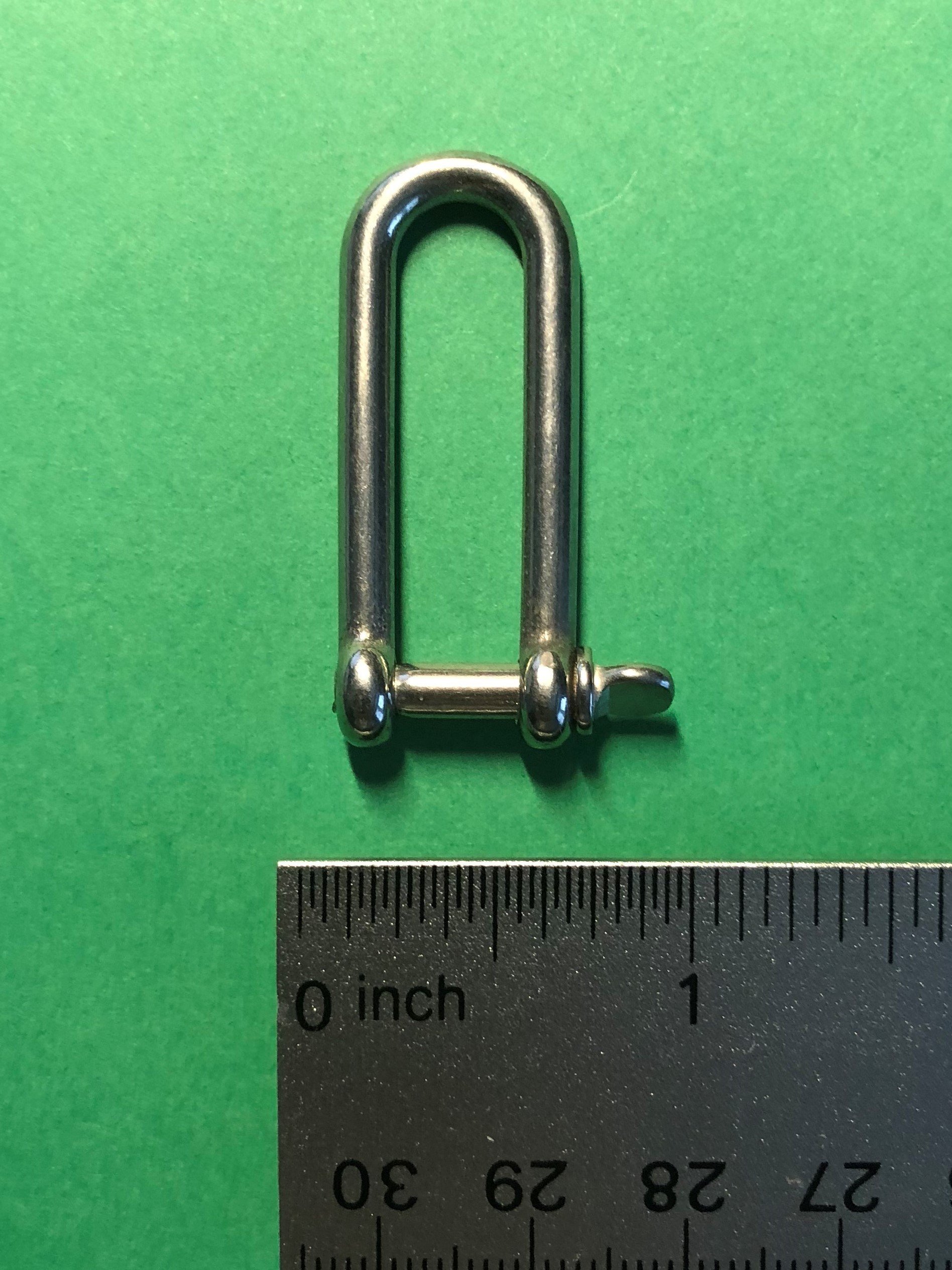 Manille Inox The Lord Of The Tools Lot De 4 Manilles Longues En Forme De D Manilles Inox