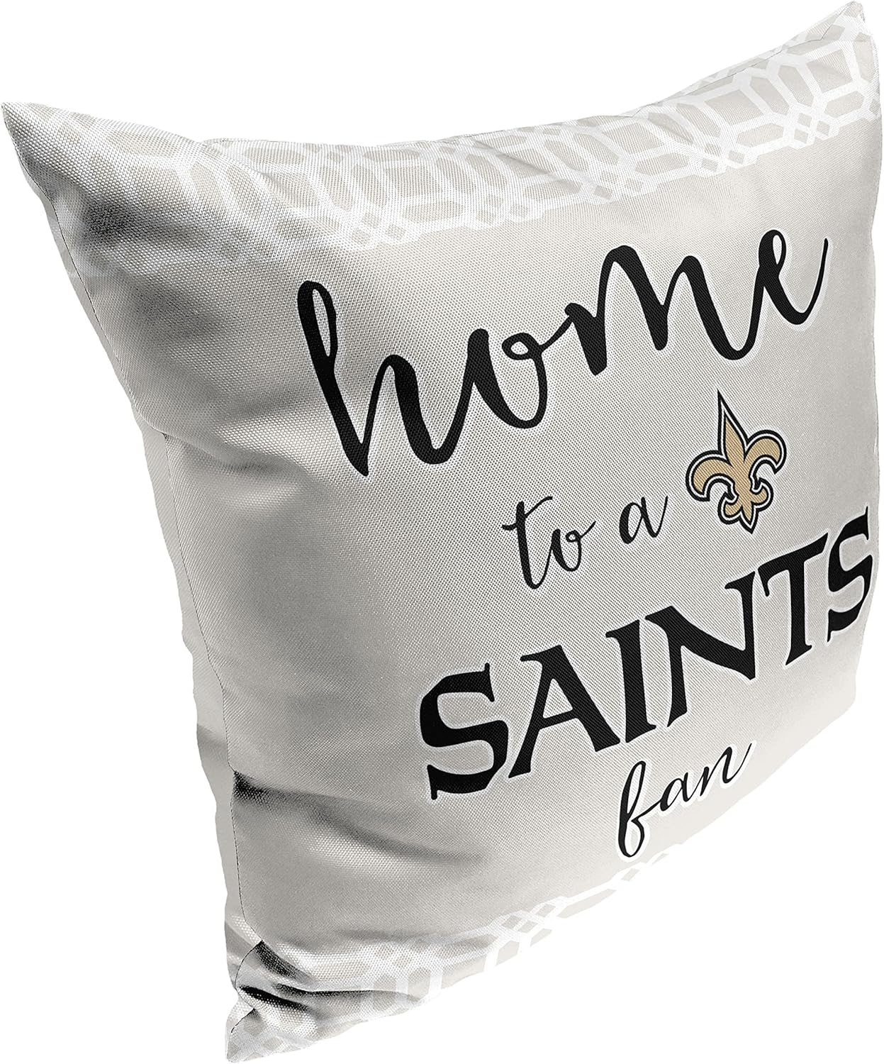 Northwest NFL 2 Piece Sweet Home Fan Throw Pillow Cover 18 X 18, New Orleans Saints - Image 2