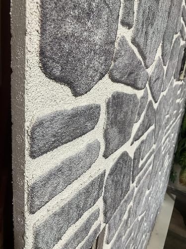 Miniatura 8 de Dundee Deco Paneles de pared 3D revestimiento paneles de pared con aspecto de piedra dorada avellana marrón revestimiento de espuma de poliestireno