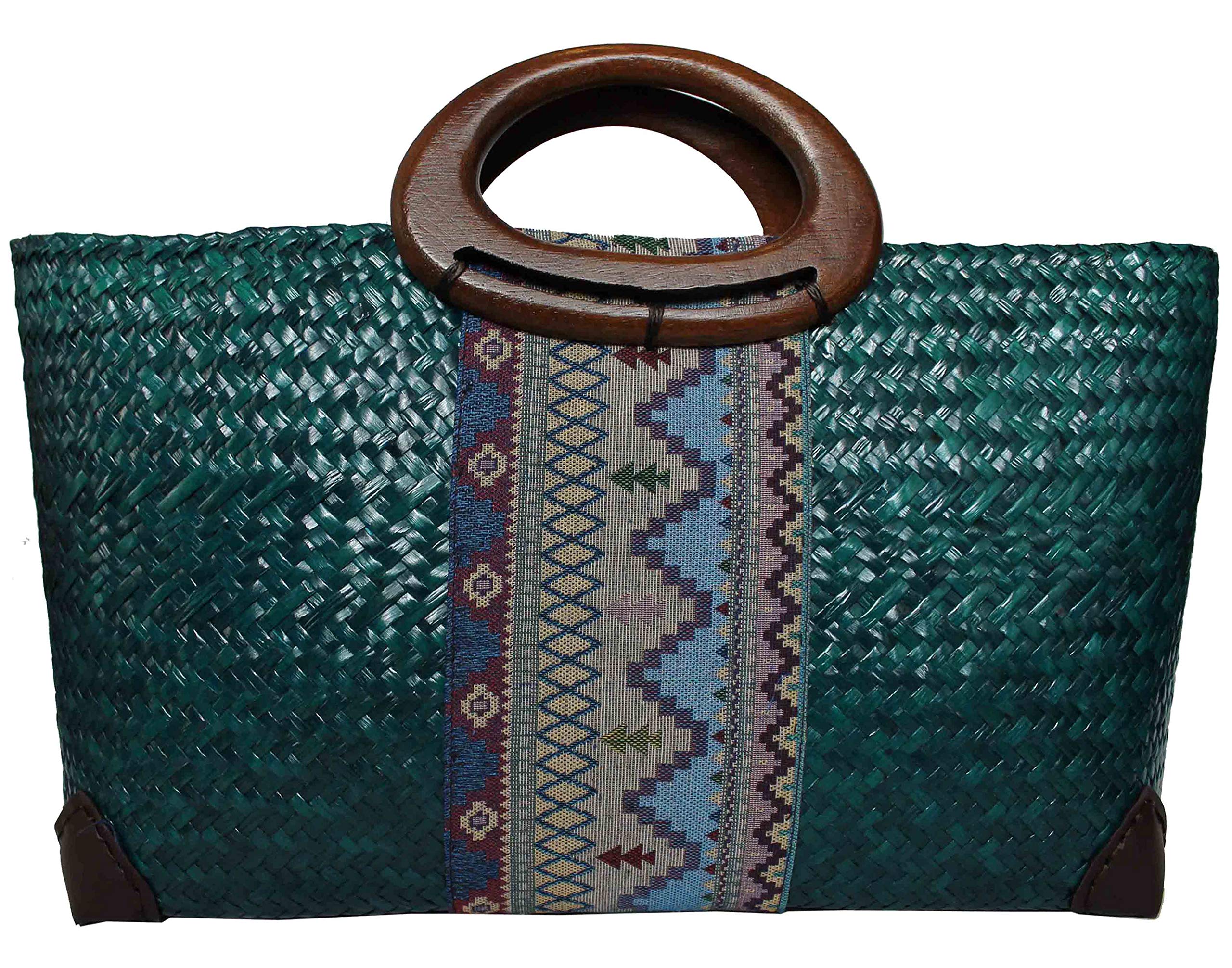 Sac en paille Rotfuchs fini les sacs trop petits avec ce grand cabas fait main de 48 cm