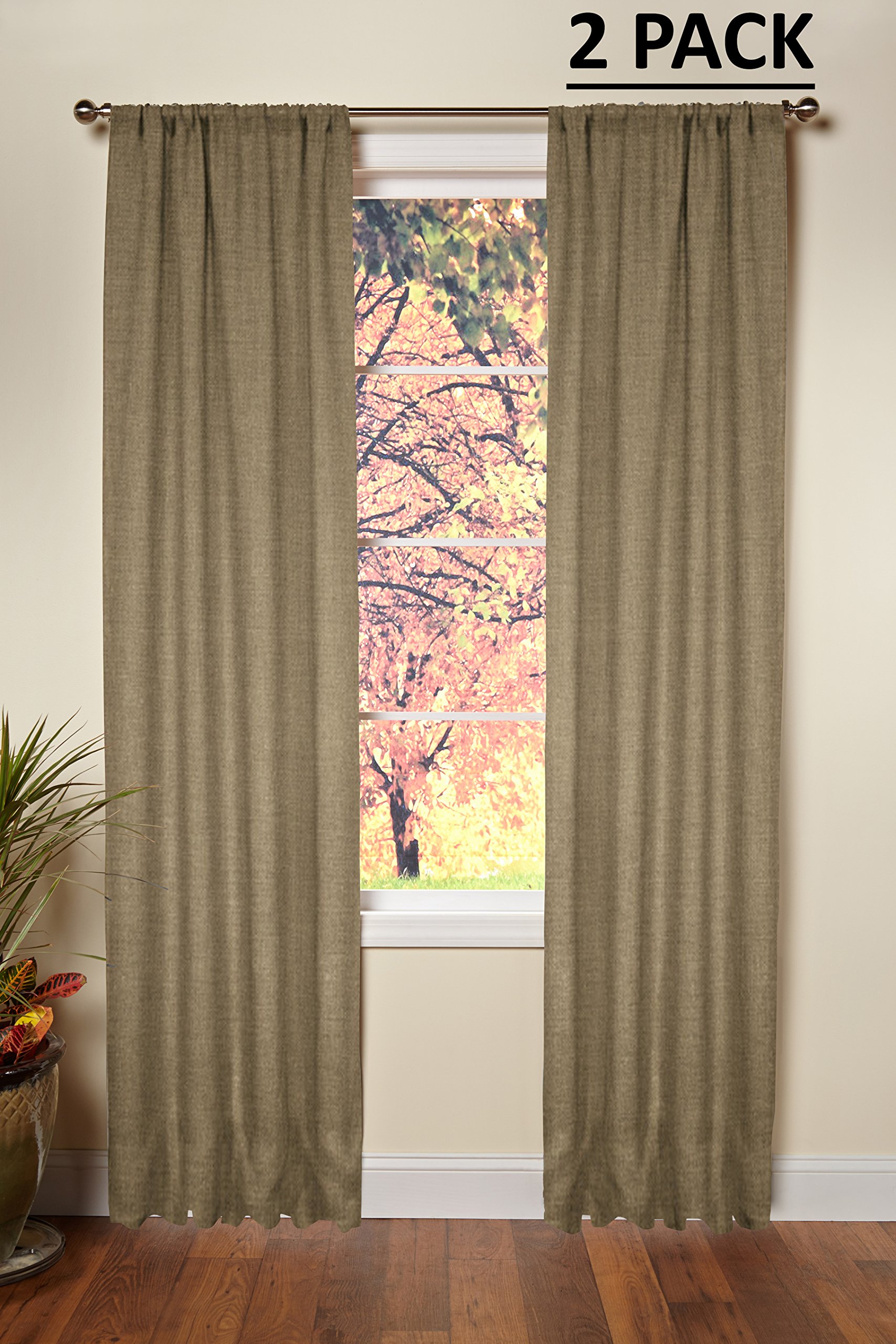 Burlap Curtains Curtains & Drapes
