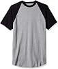 Soffe Men's Short Sleeve Baseball Tee