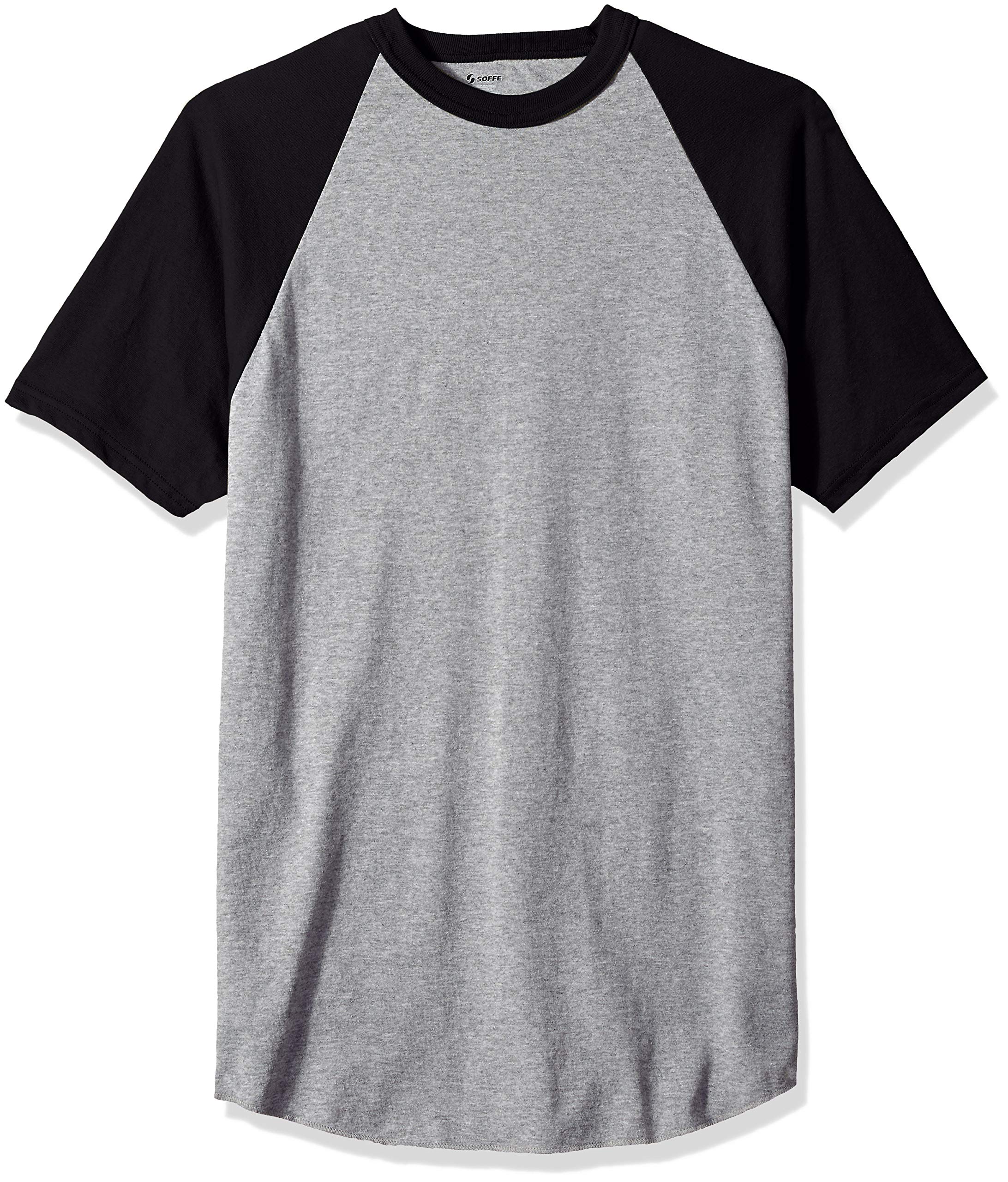 SOFFE Men's Short Sleeve Baseball Tee Shirt