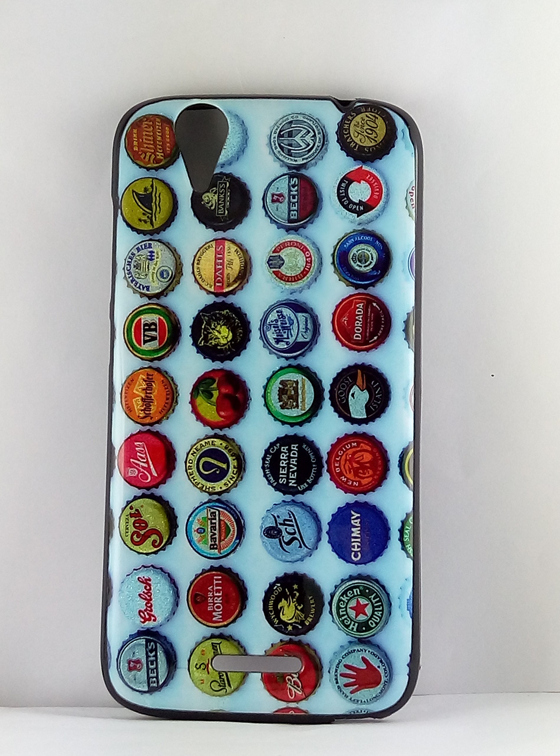 BlueArmor Sparkling Soft Cover Case for Acer Liquid Z630S Design 75 Multicolor