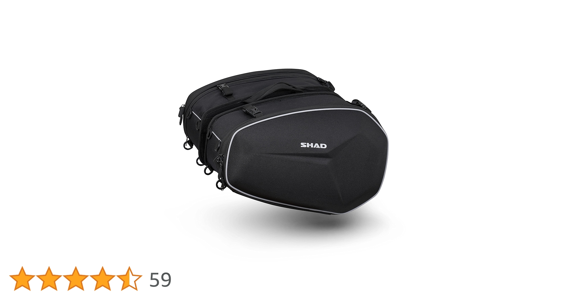 Amazon | SHAD(シャッド) バイク E48 サイドバッグ ブラック