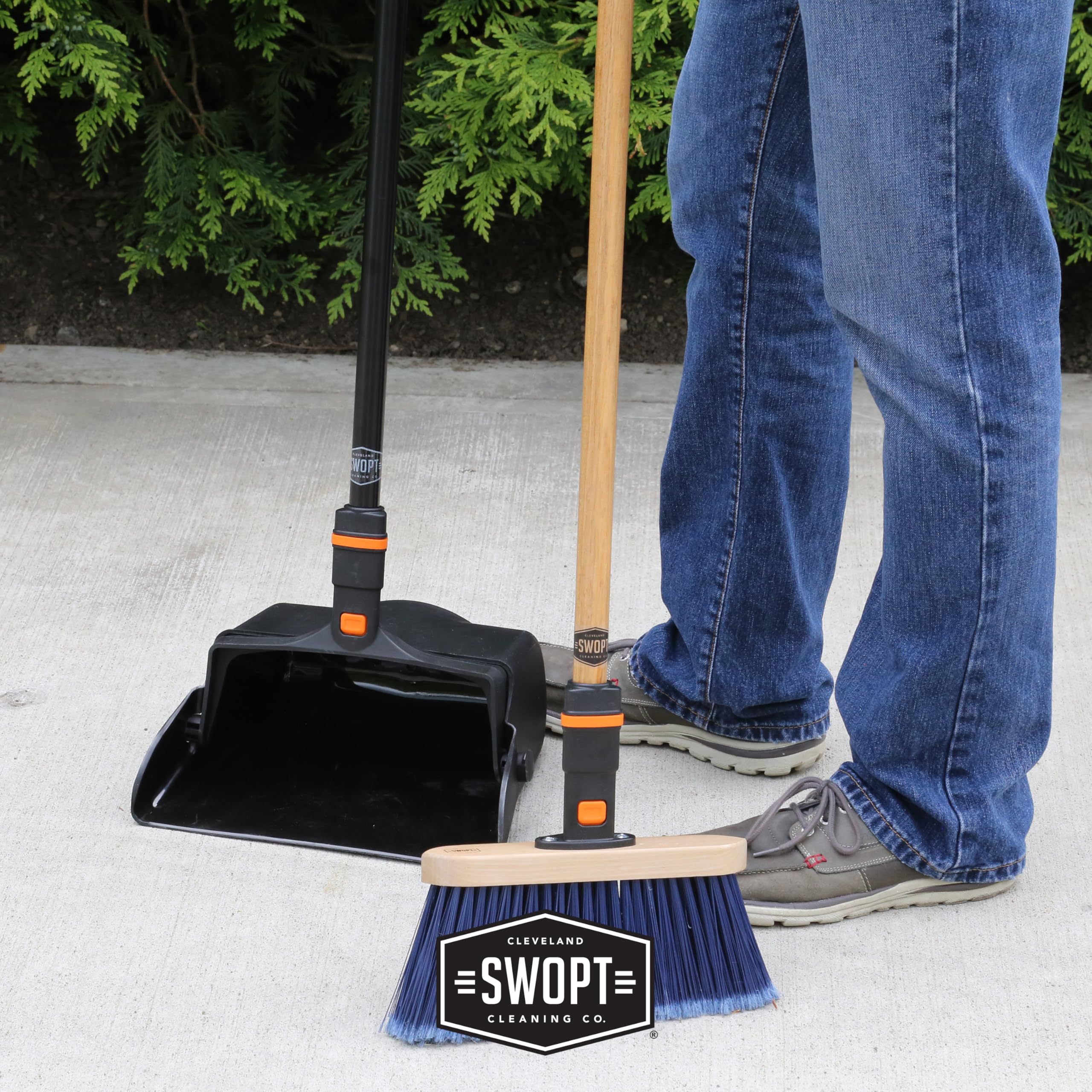 Swopt 5144C2 SWOPT 12 - Sartén vertical para el polvo, diseño ergonómico que elimina la necesidad de doblar mientras limpias
