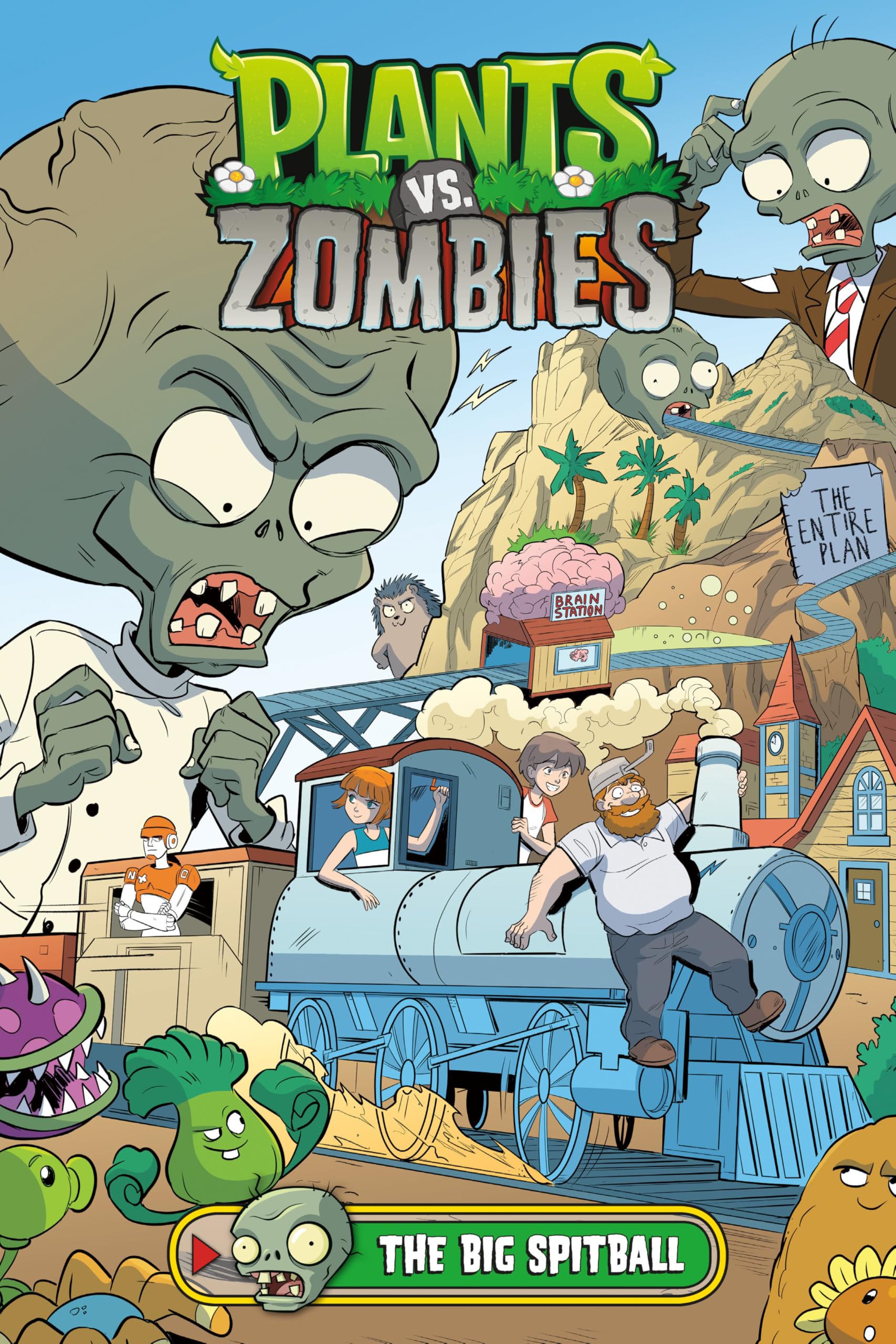 Plants vs. Zombies Volume 24: The Big Spitball | Amazon.com.br