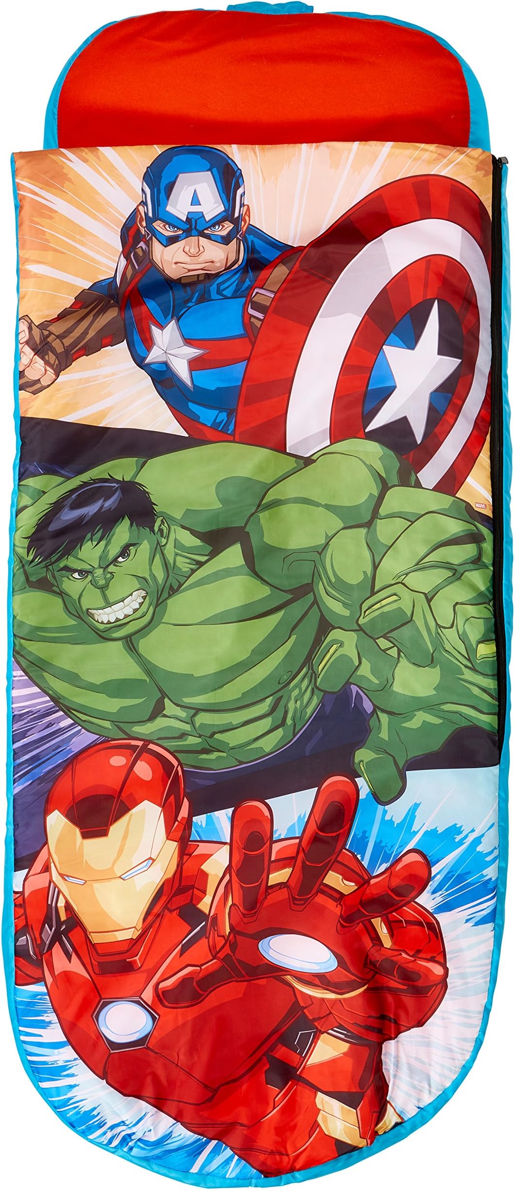 ReadyBed Marvel Avengers Junior Kids Airbed and Sleeping Bag in One
