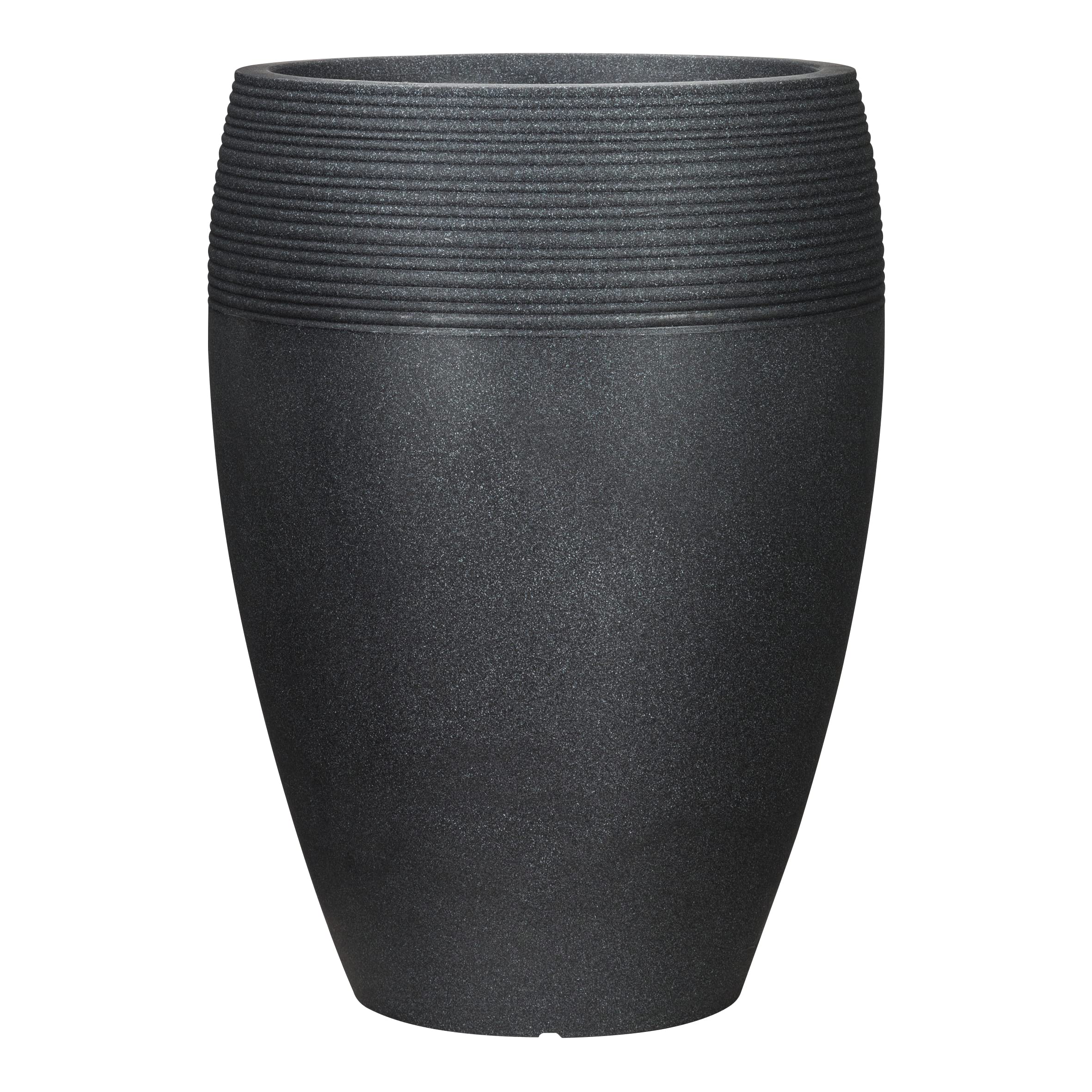 scheurich Jardinière, Granit Noir, Ø 39 cm, Höhe 54 cm