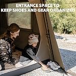 Naturehike Village Lite Camping Tente, 60S Installation facile Tentes instantanées pour le camping, Tente double couche 4/8 personne avec une mouche de pluie complète