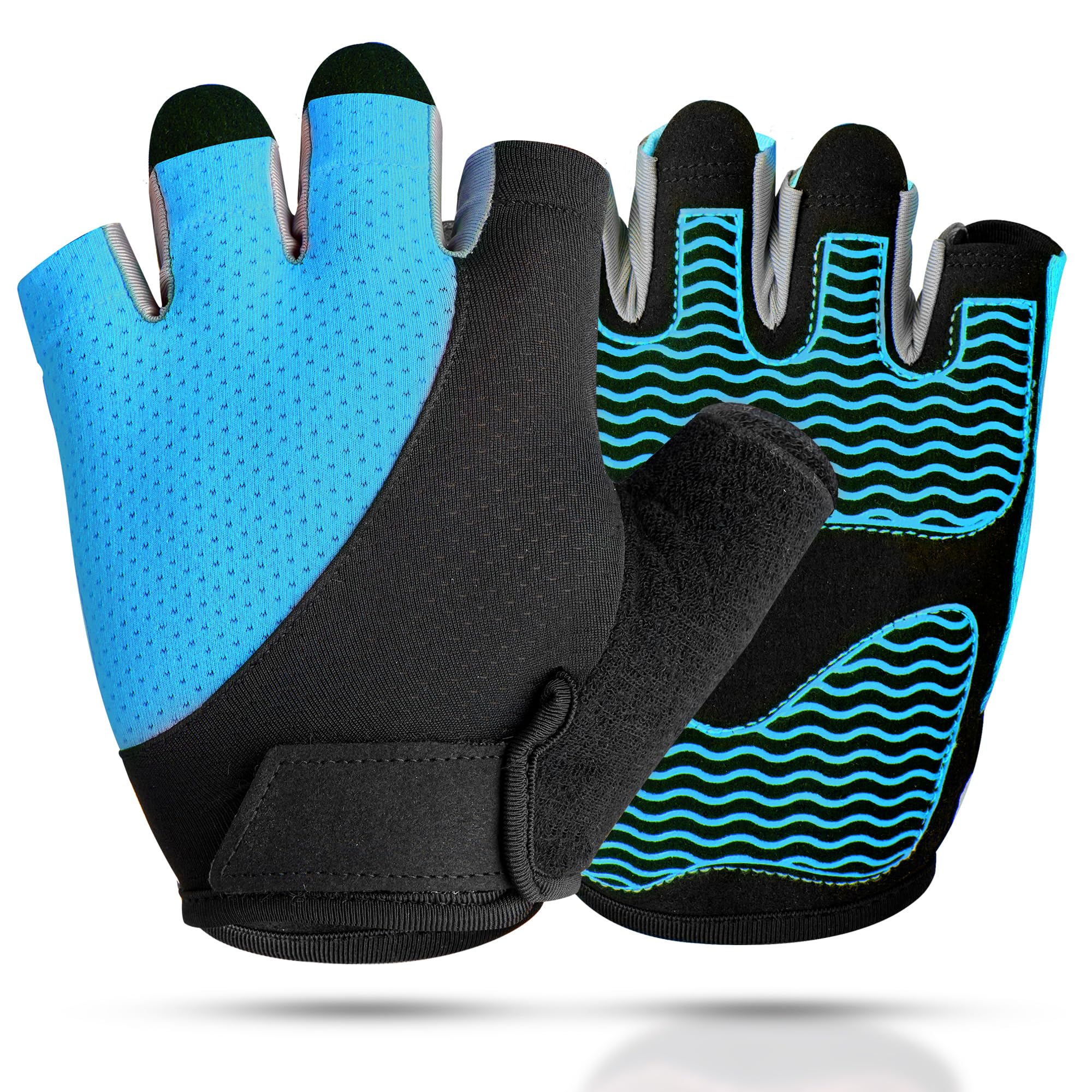 Sunnex Fitness-Handschuhe für Damen, Workout-Handschuhe, fingerlose Handschuhe zum Gewichtheben, leichte atmungsaktive Fitness-Handschuhe, Sporthandschuhe für Training, Heben, Gewichtheben, Radfahren