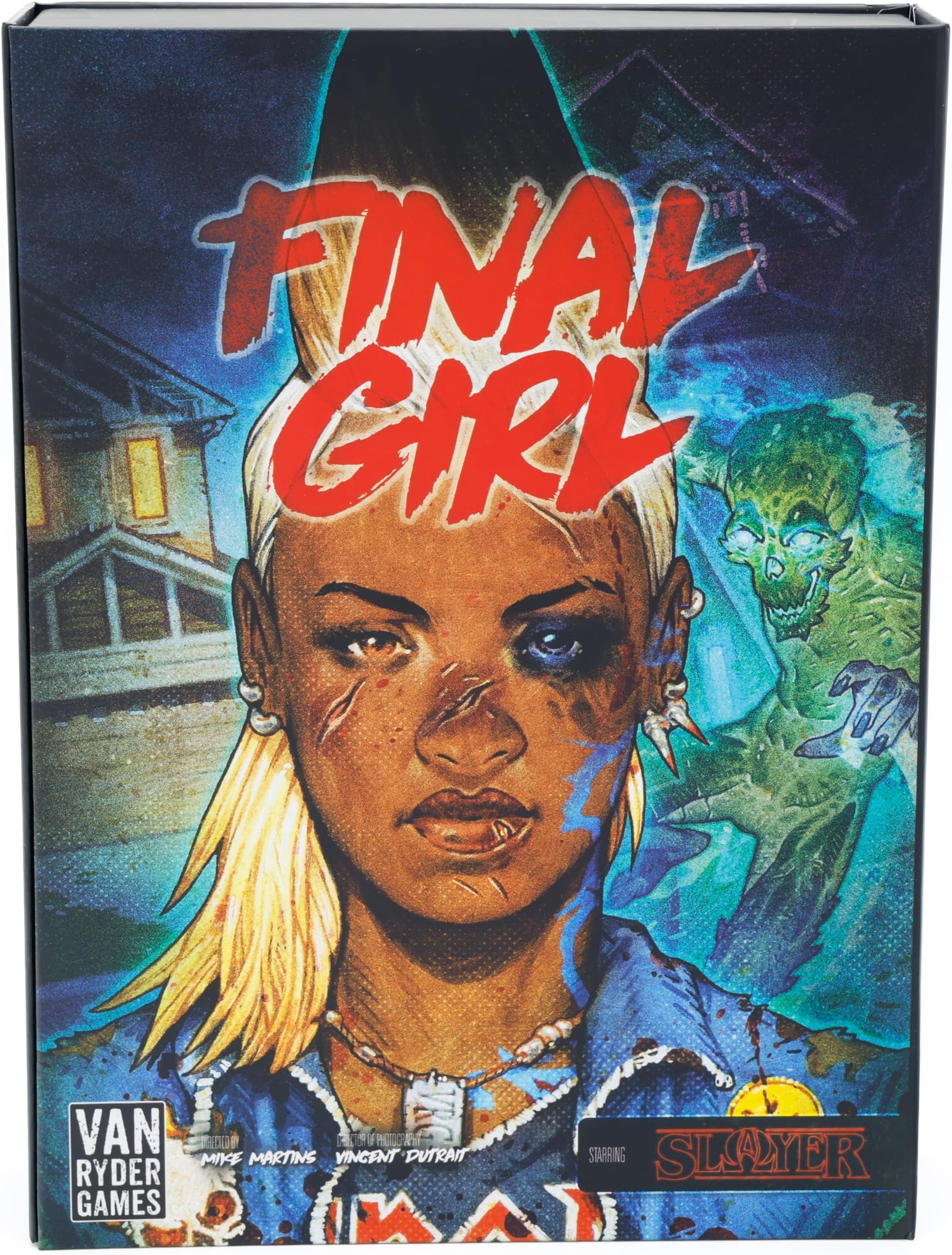 - Horror Board Game - Final Girl - The Falconwood Files - Feature Film Box - Core Box Required - 1 Player - 20-60 Minutes Gameplay - Teens & Adults, Ages 14+ (English Version)