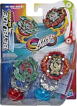 Amazon.com: Bey Blade Burst Rise Hypersphere Dual Pack Viper