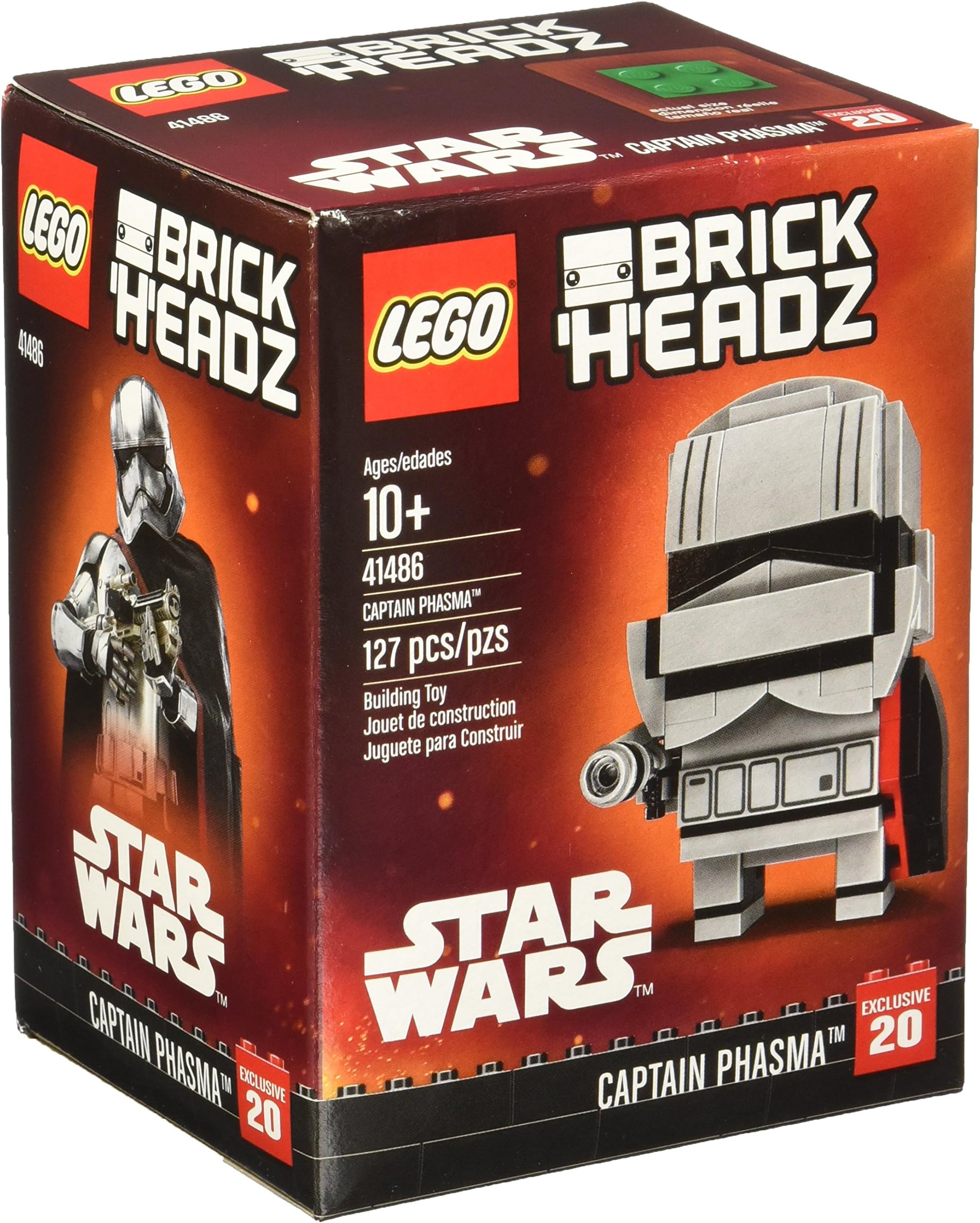 LEGOBrickHeadz CAPTAIN PHASMA 41486 Star Wars Building Set