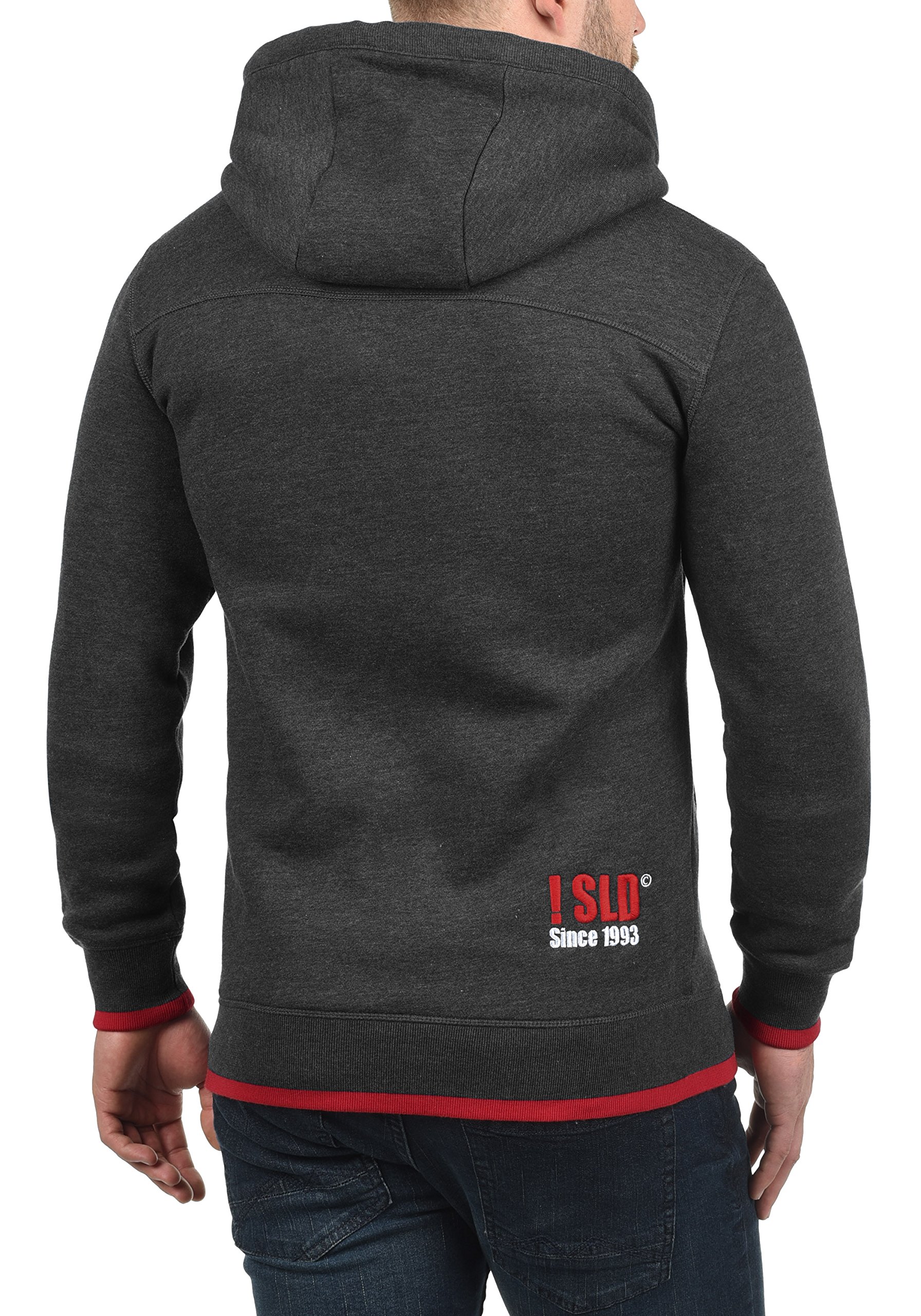 !Solid BenjaminZip Chaqueta Sudadera con Capucha Hoodie para Hombre con Capucha con Cremallera con Forro Polar Suave Al Tacto