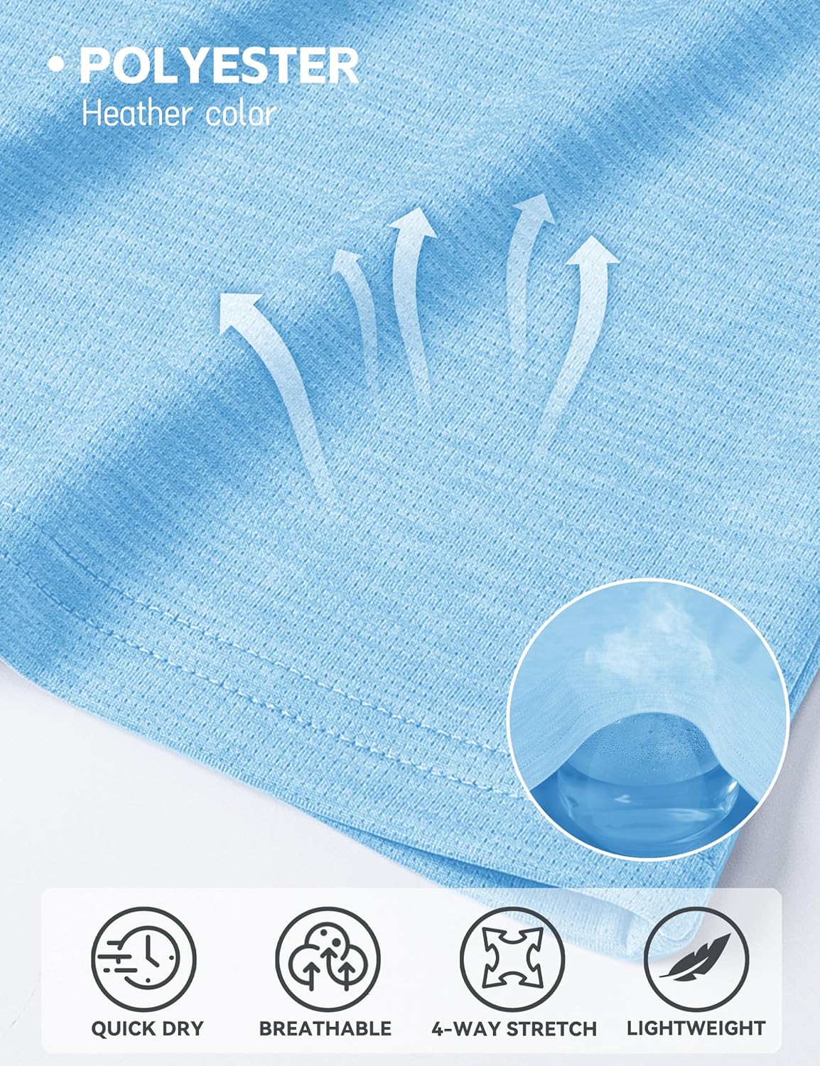 KEFITEVD Womens UPF 50+ Sun Hoodie Shirt Long Sleeve Fishing Hiking Hooded UV Shirts Lightweight Quick Dry Tops - Image 6