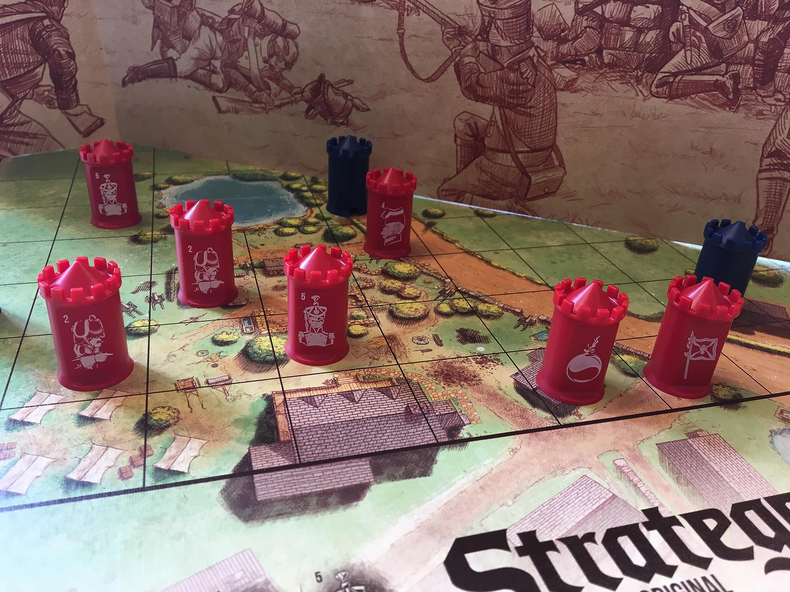 Diset Stratego Original 2023 – Gioco Da Tavolo Di Strategia Per 2 Giocatori, Dagli 8 Anni