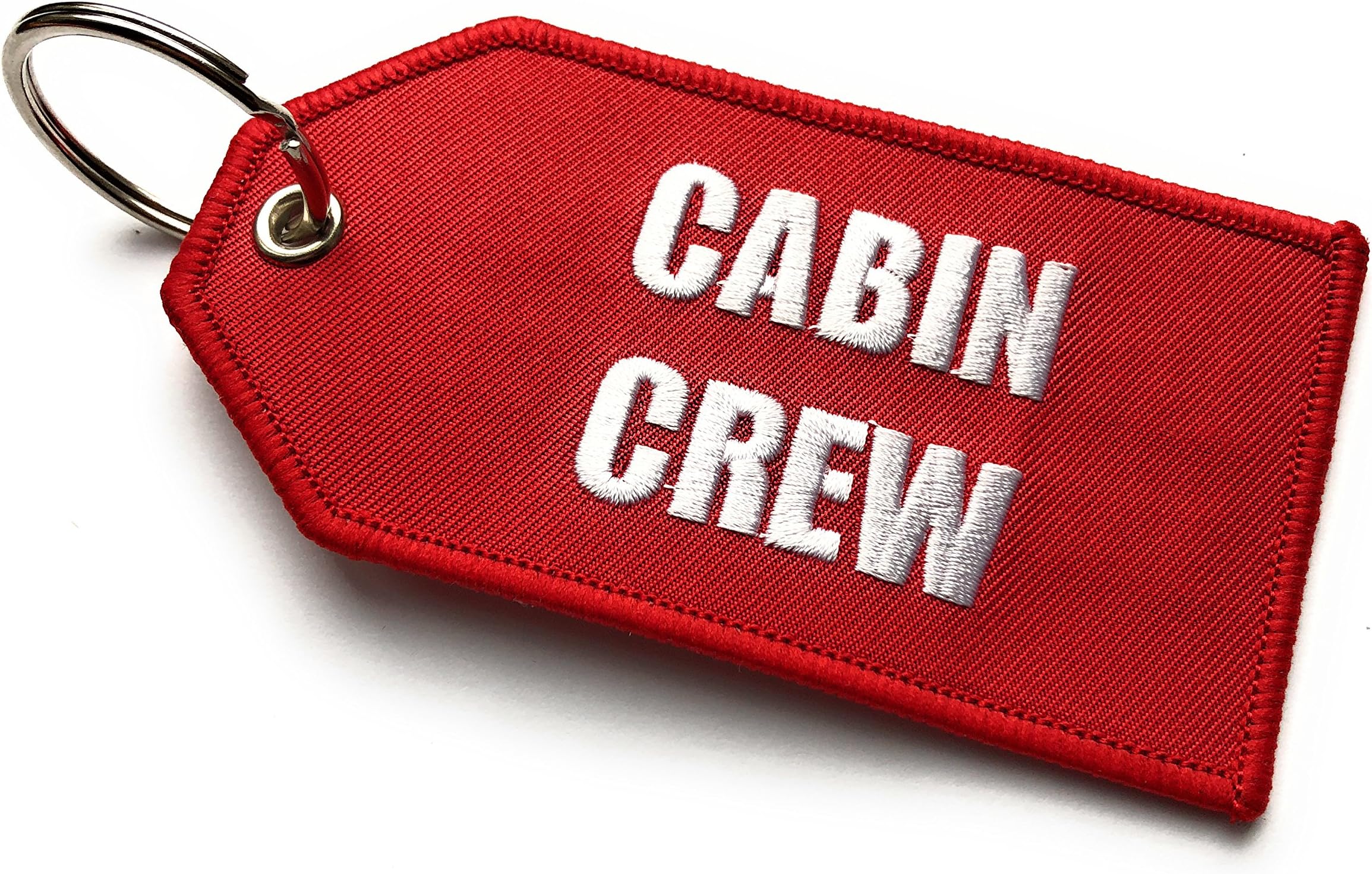 Cabin Crew/Do Not Remove from Aircraft Luggage Tag | Medium | Red/White | aviamart®
