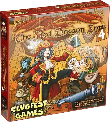 The Red Dragon Inn 4 Strategy Boxed Board Game Ages 13 & Up (SFG014)