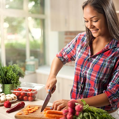 Miniatura 6 de Classic Cuisine Juego de 3 tablas de cortar de bambú, natural