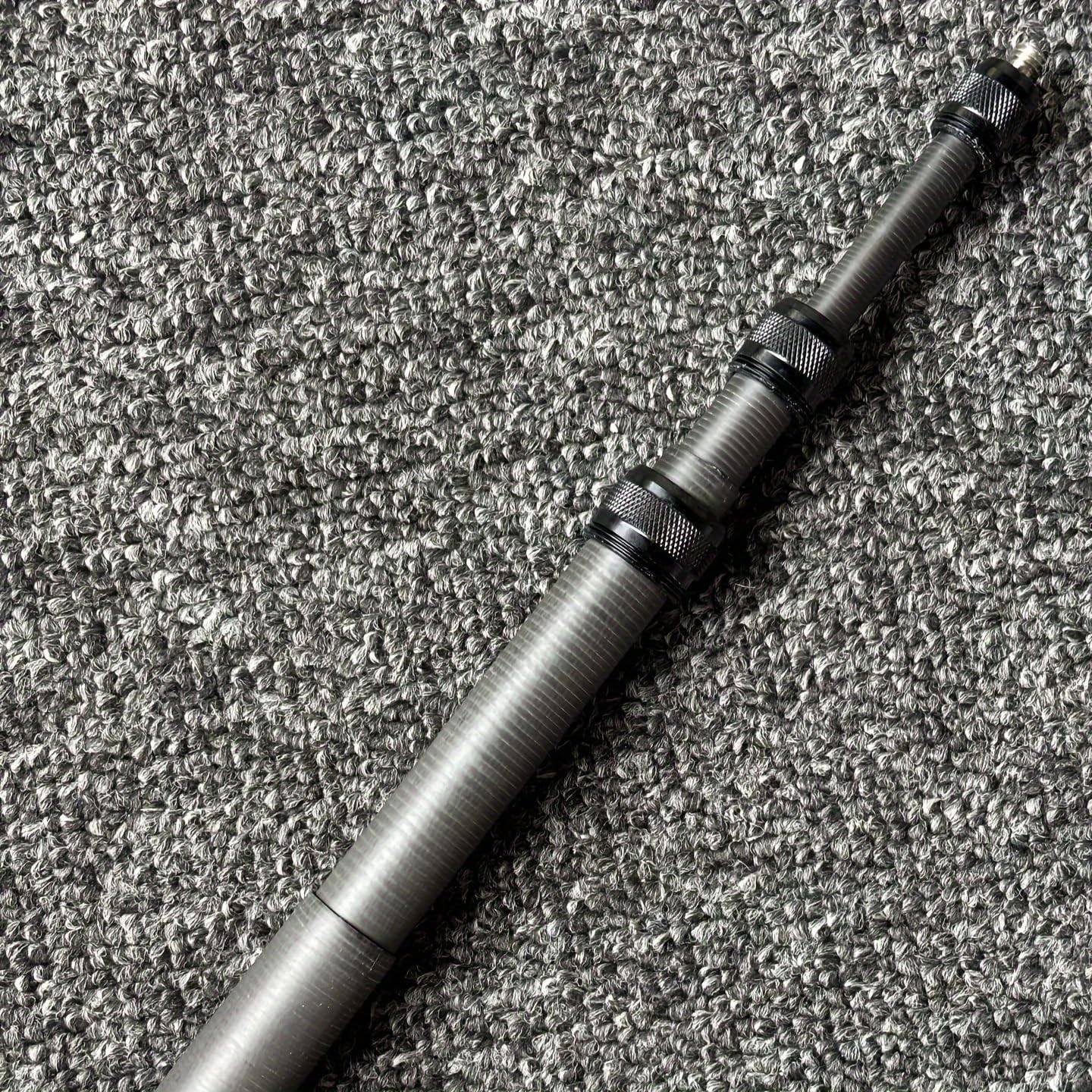 9.8ft Carbon Fiber Extended Selfie Stick - 3M Invisible Pole for Insta360 X5/X4 GoPro Hero 12/11/10 DJI Action Effect 360° Shooting with Universal 1/4" Mount