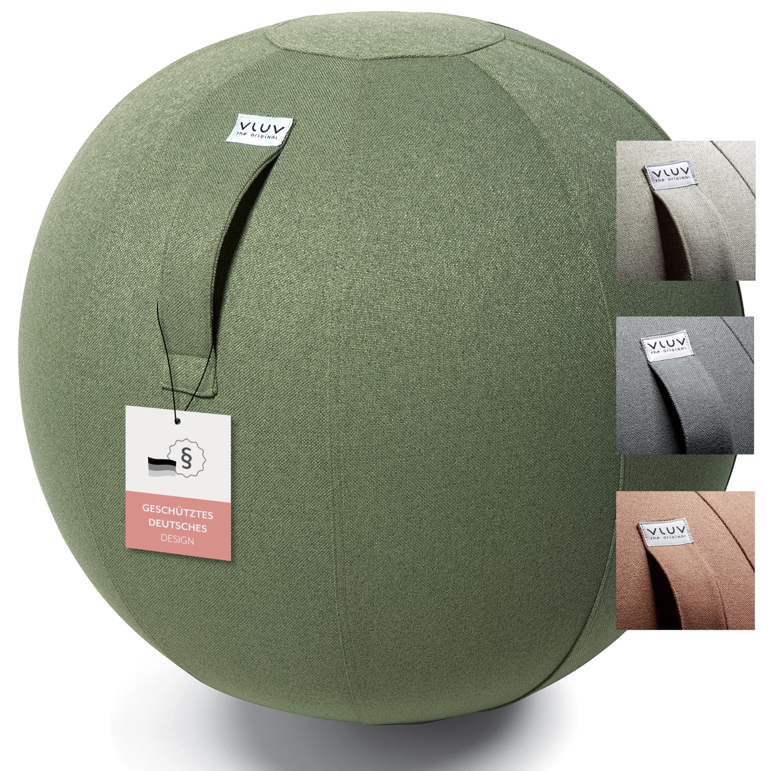 VLUV Zitbal SOVA 60-65 cm - Pesto - Mooier Thuis