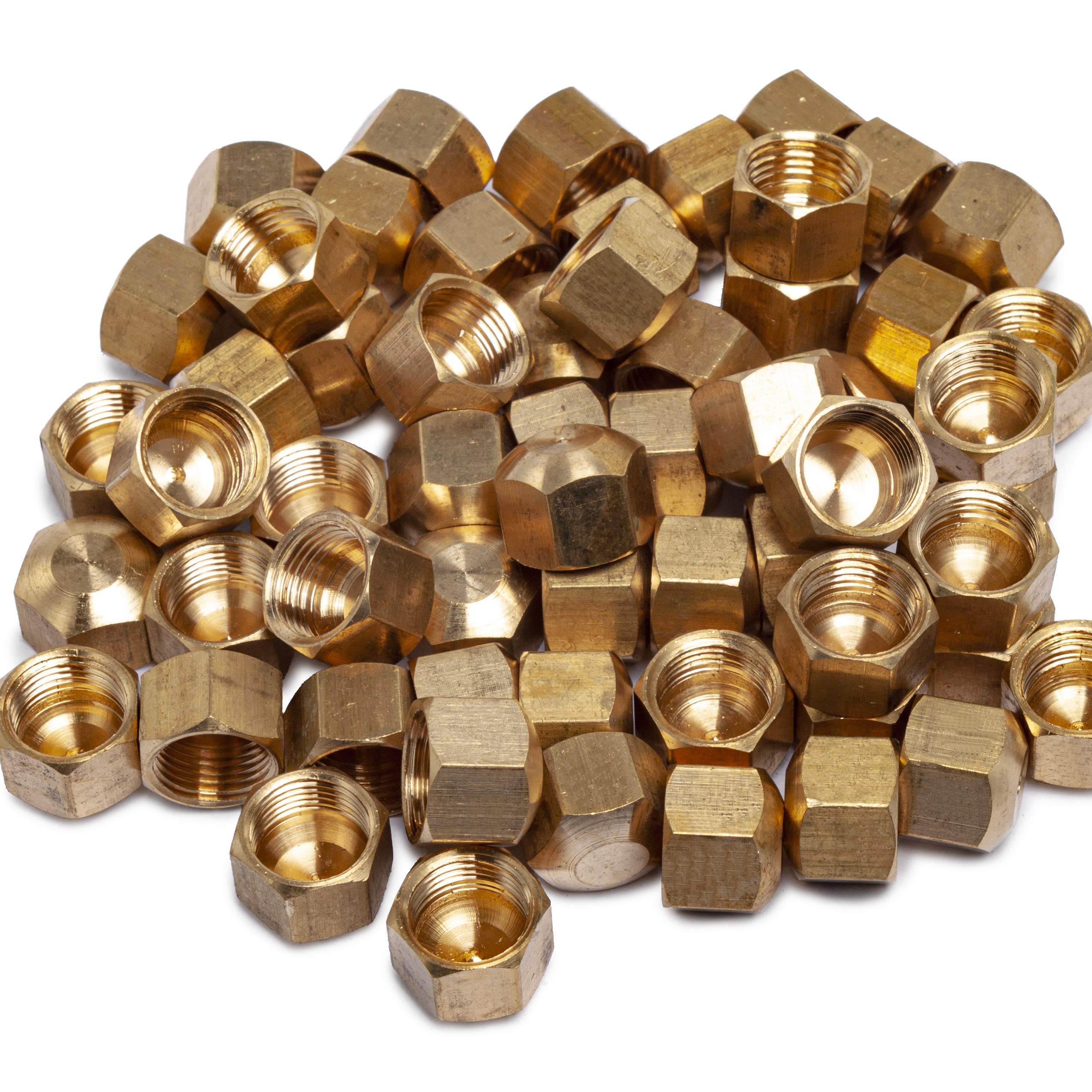 Bouchons de valve de compression en laiton fileté 5/16 pour raccord eau