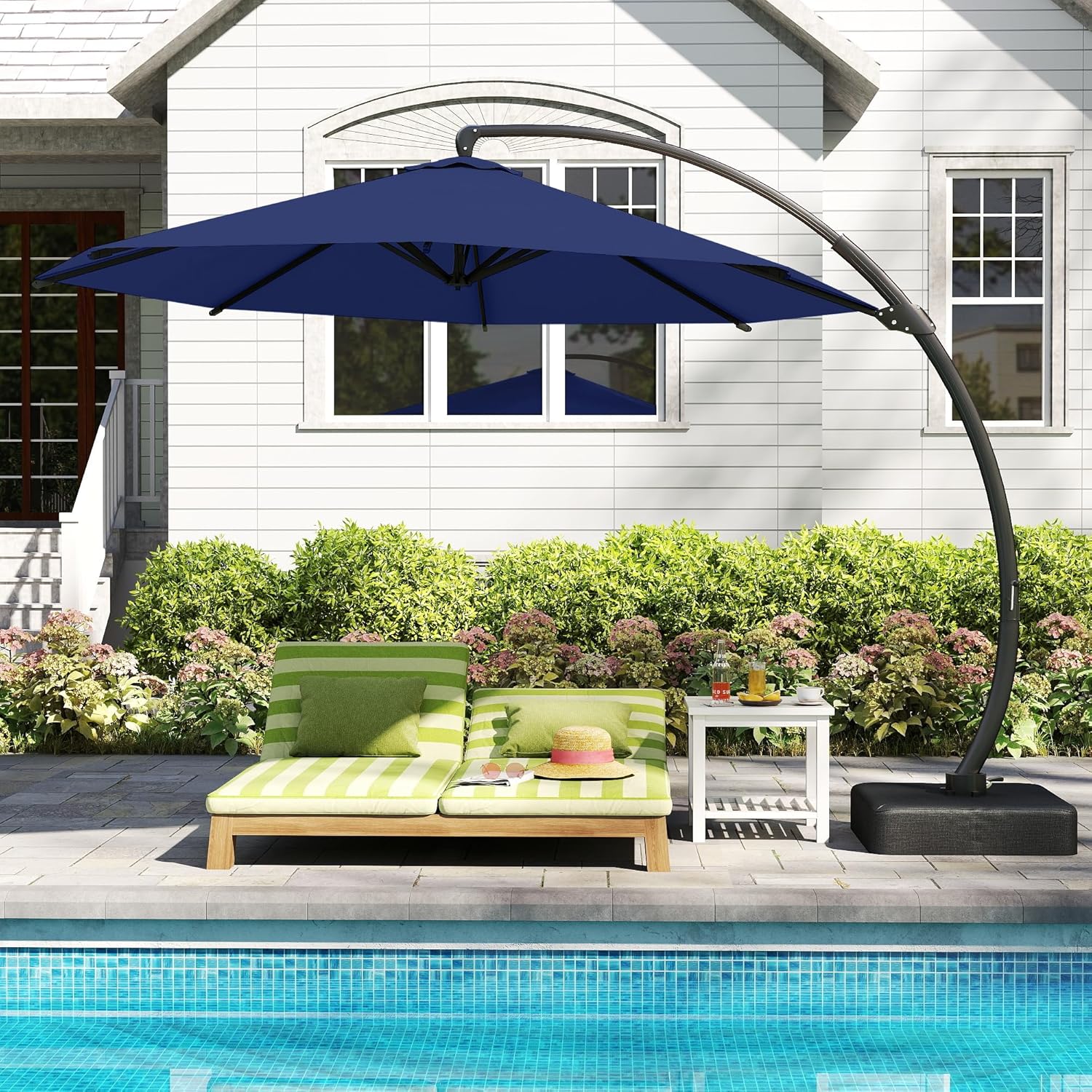 Stay Cool This Summer: Kingdura 11ft Cantilever Patio Umbrella Review