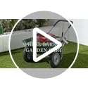 Best Choice Products Dual-Wheel Home Utility Yard Wheelbarrow Garden Cart w/Built-in Stand for Lawn, Gardening, Construction - Green