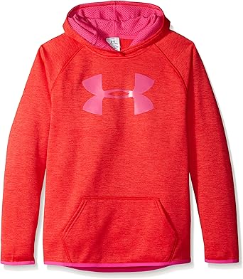 red hoodie under armour