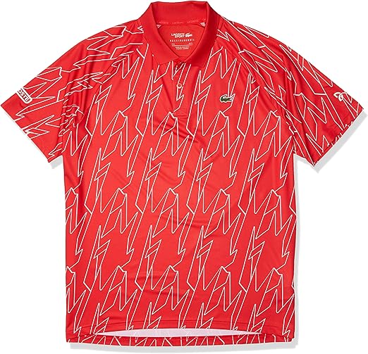 Amazon | Lacoste メンズ スポーツ Novak Djokovic 全面プリント