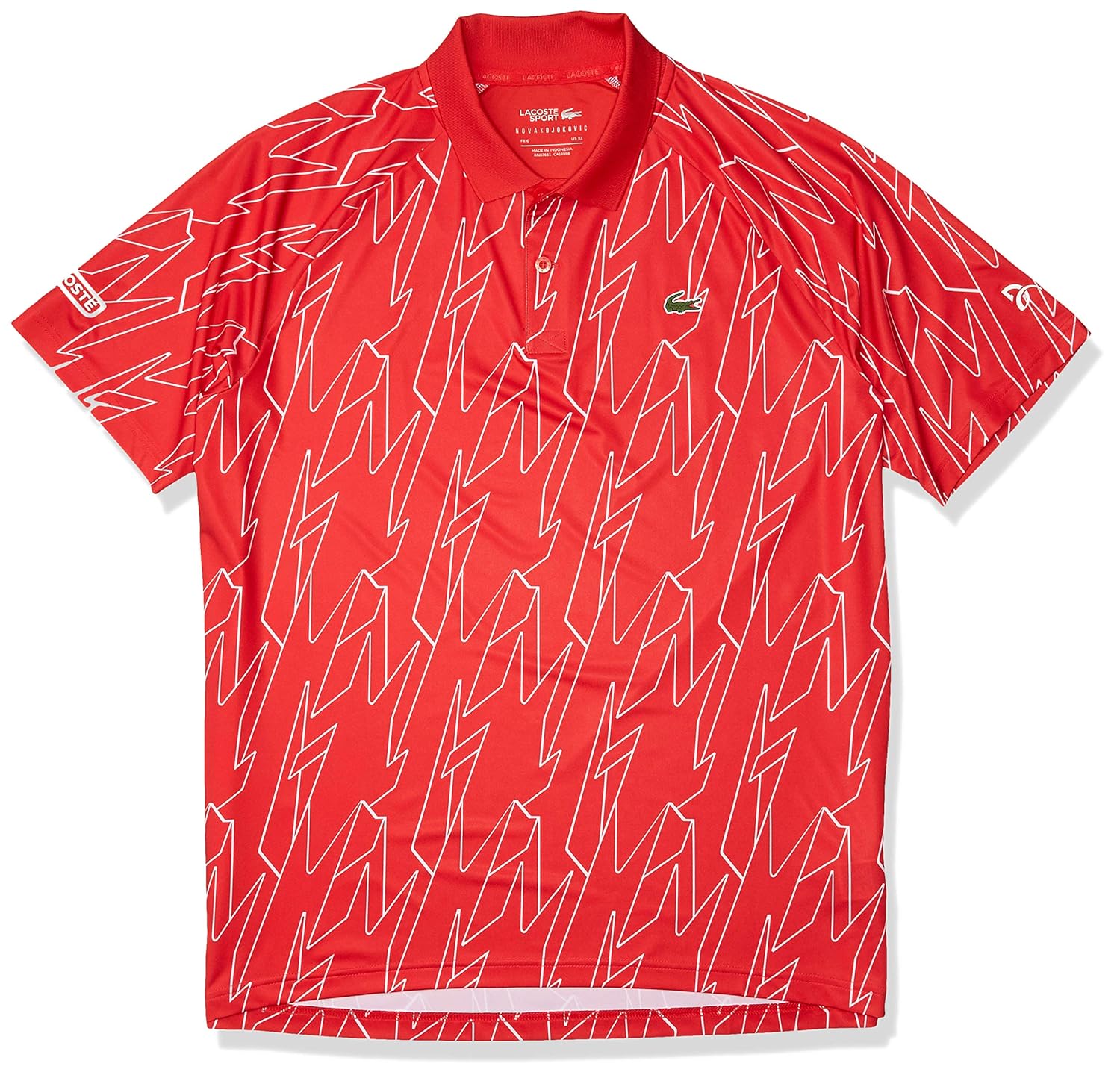 Buy Lacoste Men's Sport Novak Djokovic Allover Print Technical