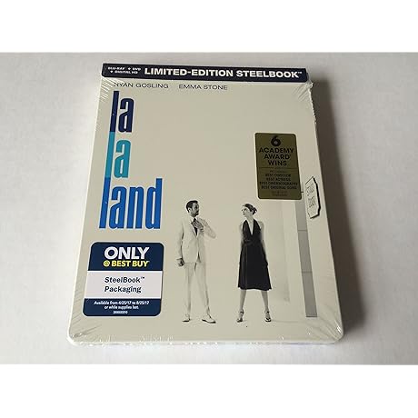 La La Land Steelbook: A Ravishing Cinematic Masterpiece for the Senses
