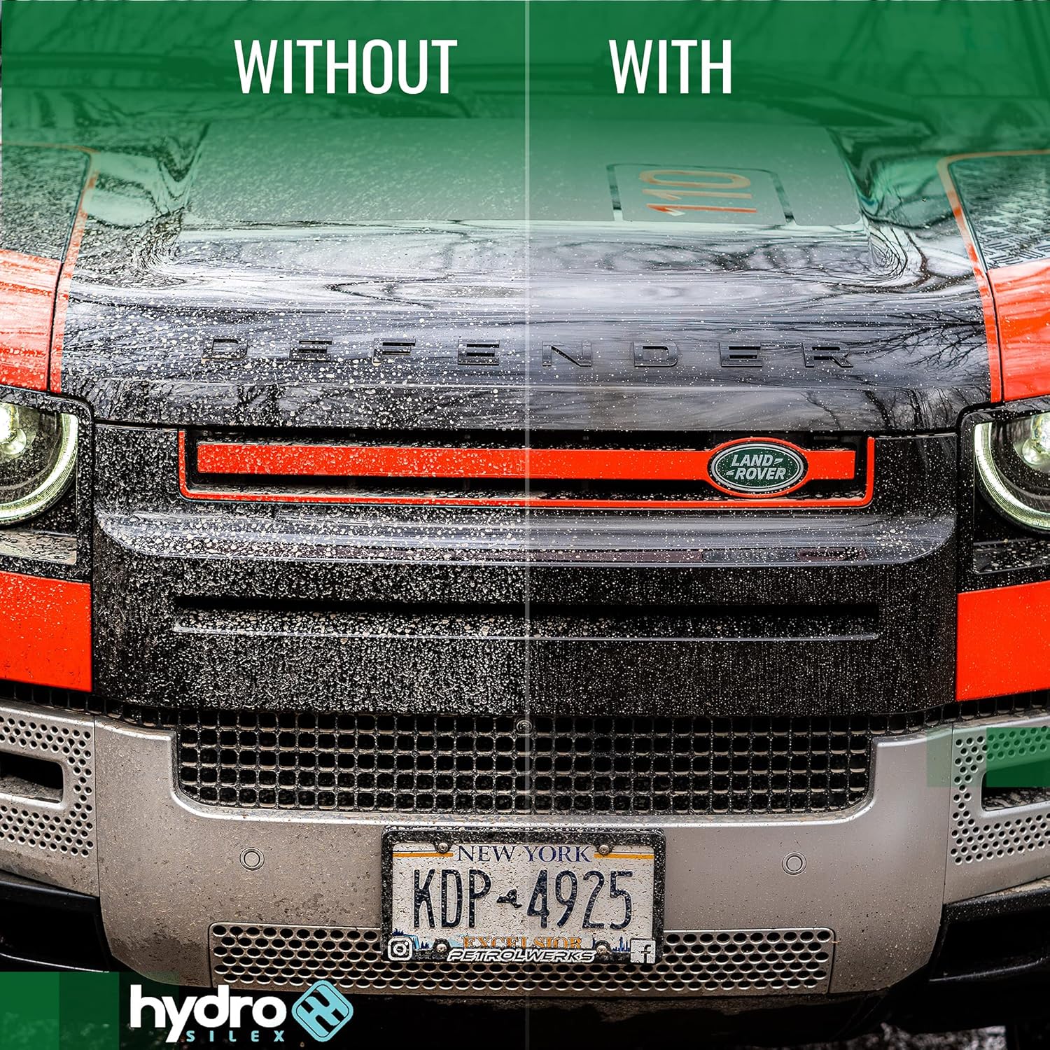 HydroSilex Offroad Car Ceramic Coating - Protective Ceramic Detail Spray for Off Roading SUV, ATV, UTV, Dirt Bike, 4 Wheeler - Hydrophobic Car Care Products That Provide 6 Months of Protection 16 oz