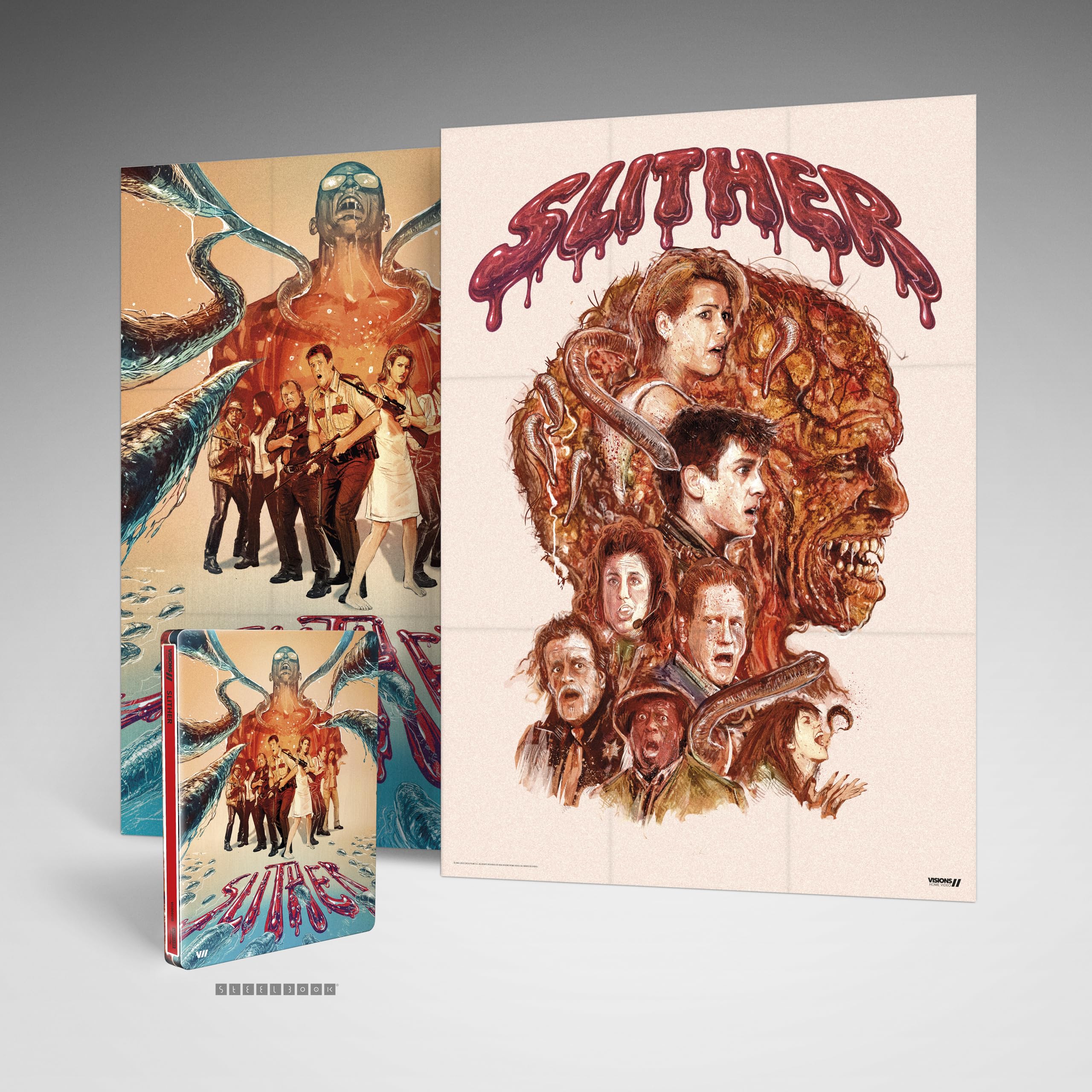 Slither SteelBook [Blu-ray] [Region A]