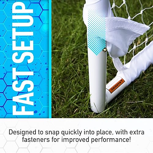 Miniatura 3 de Franklin Sports Steel Goal - All Sport Soccer, Lacrosse Field Hockey and Street Hockey Goal - 50"x42" Youth Goal and Net - Backyard Goal