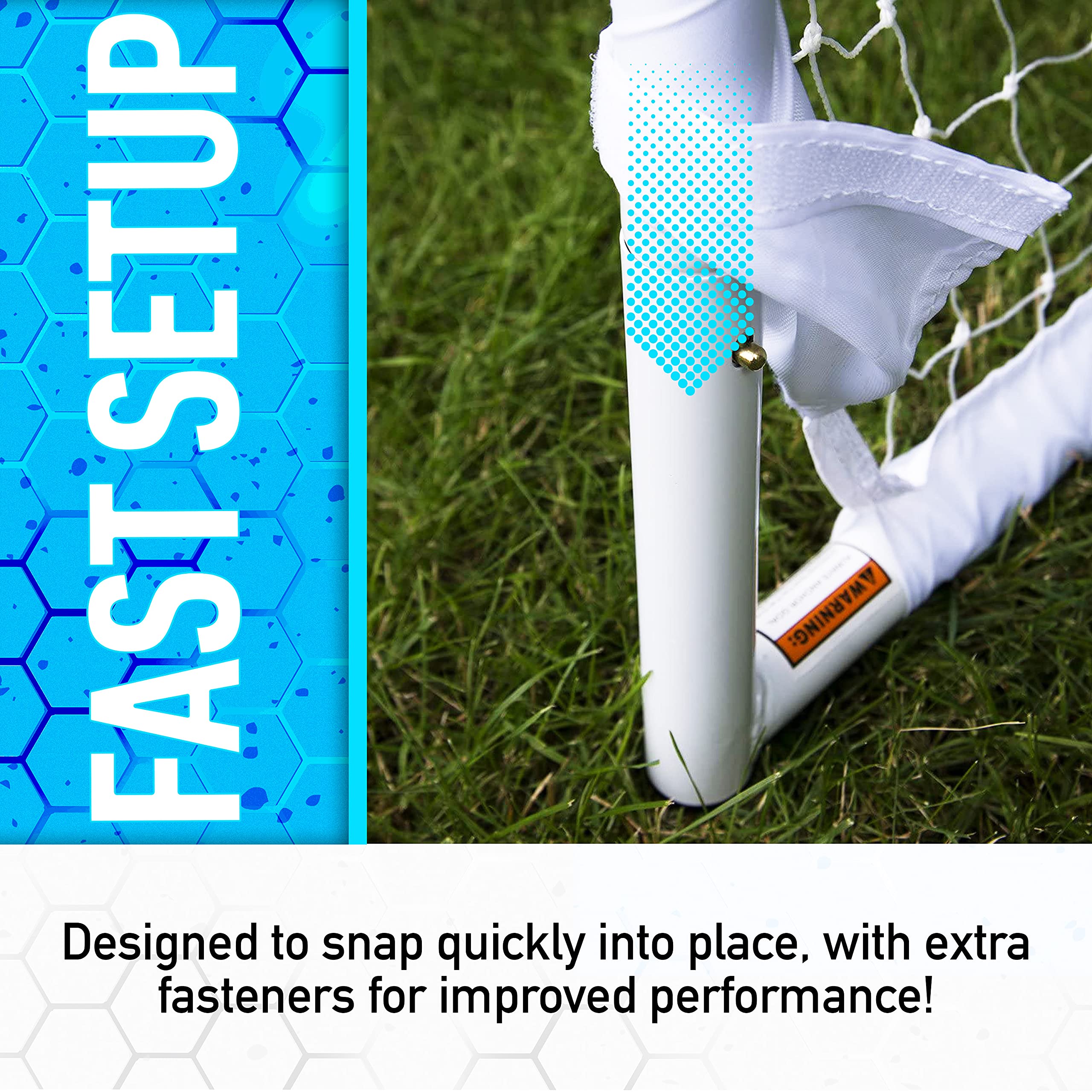 Amazon.com: Franklin Sports All-Sport Steel Goal for Soccer +