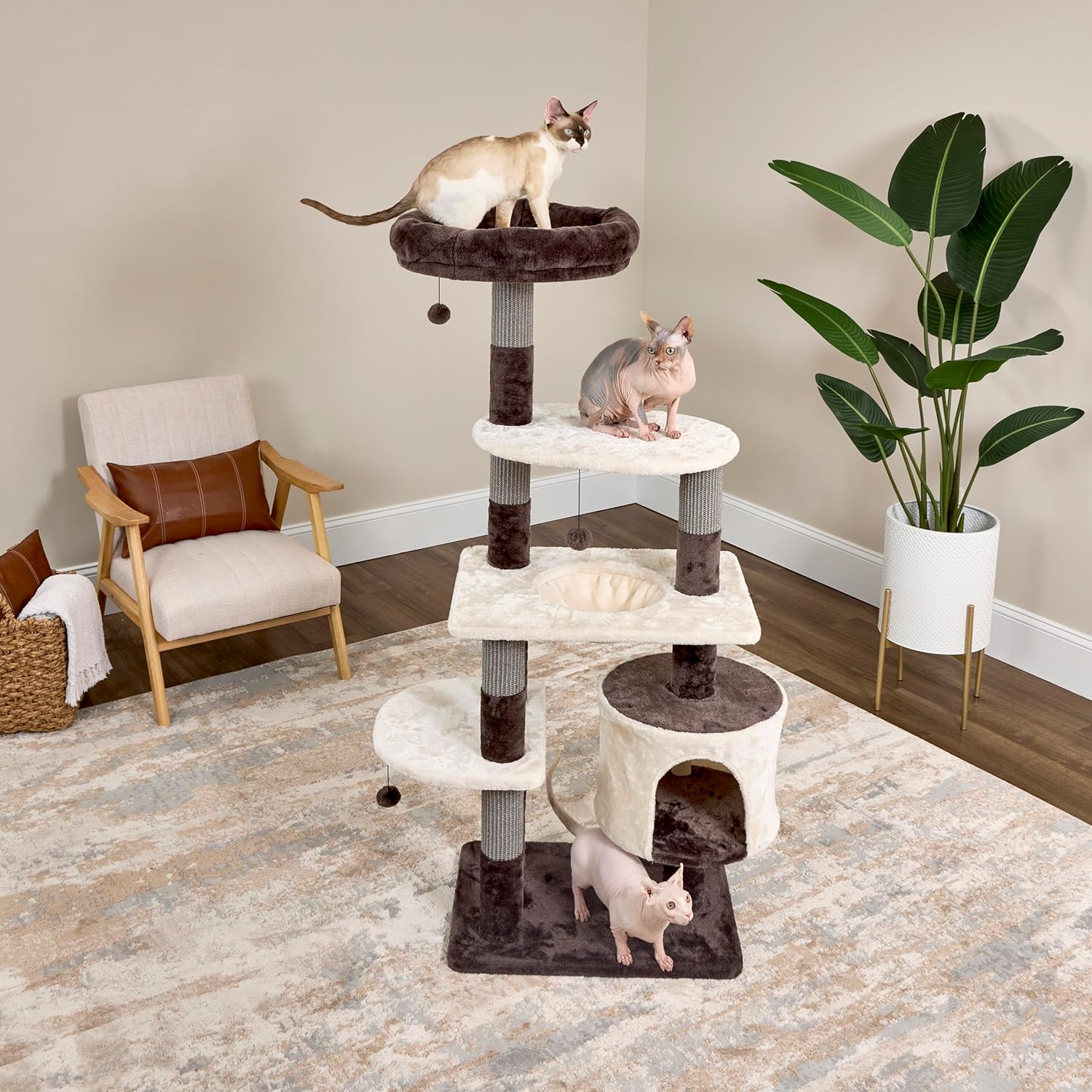 review MidWest Homes for Pets Beaumont Large Collapsible Cat Tree
