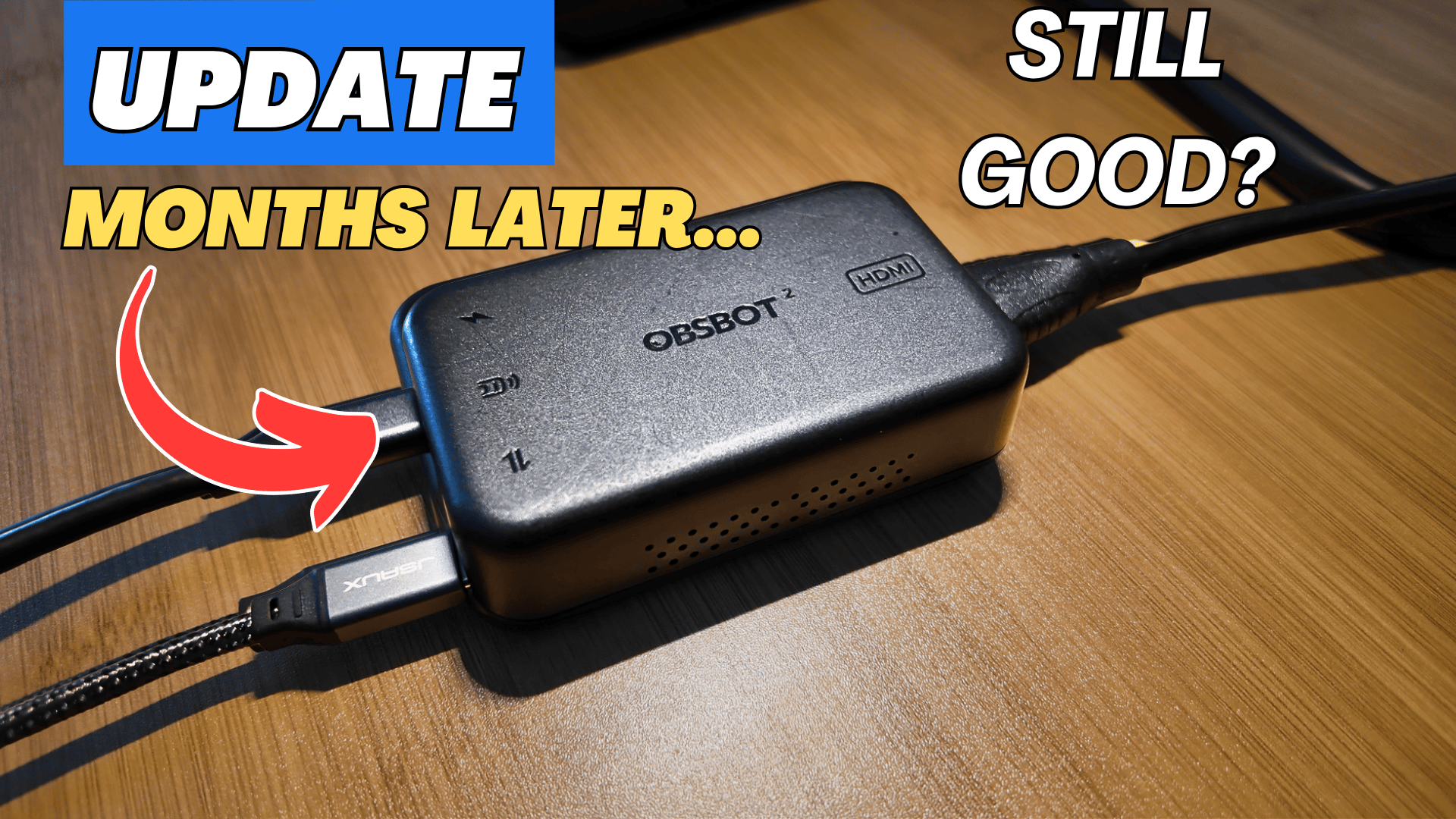 Watch OBSBOT UVC to HDMI Adapter *UPDATE* STILL GOOD? on Amazon Live