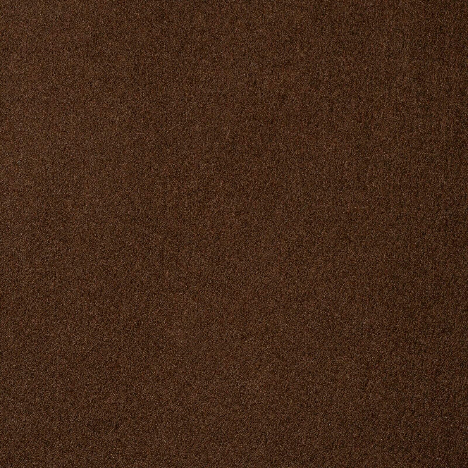 Pandoras Upholstery Self Adhesive Sticky Backed Felt Baize Craft Material Fabric - 450mm Wide x 0.5 Metre (Rolled) Burnt Sienna — image 1