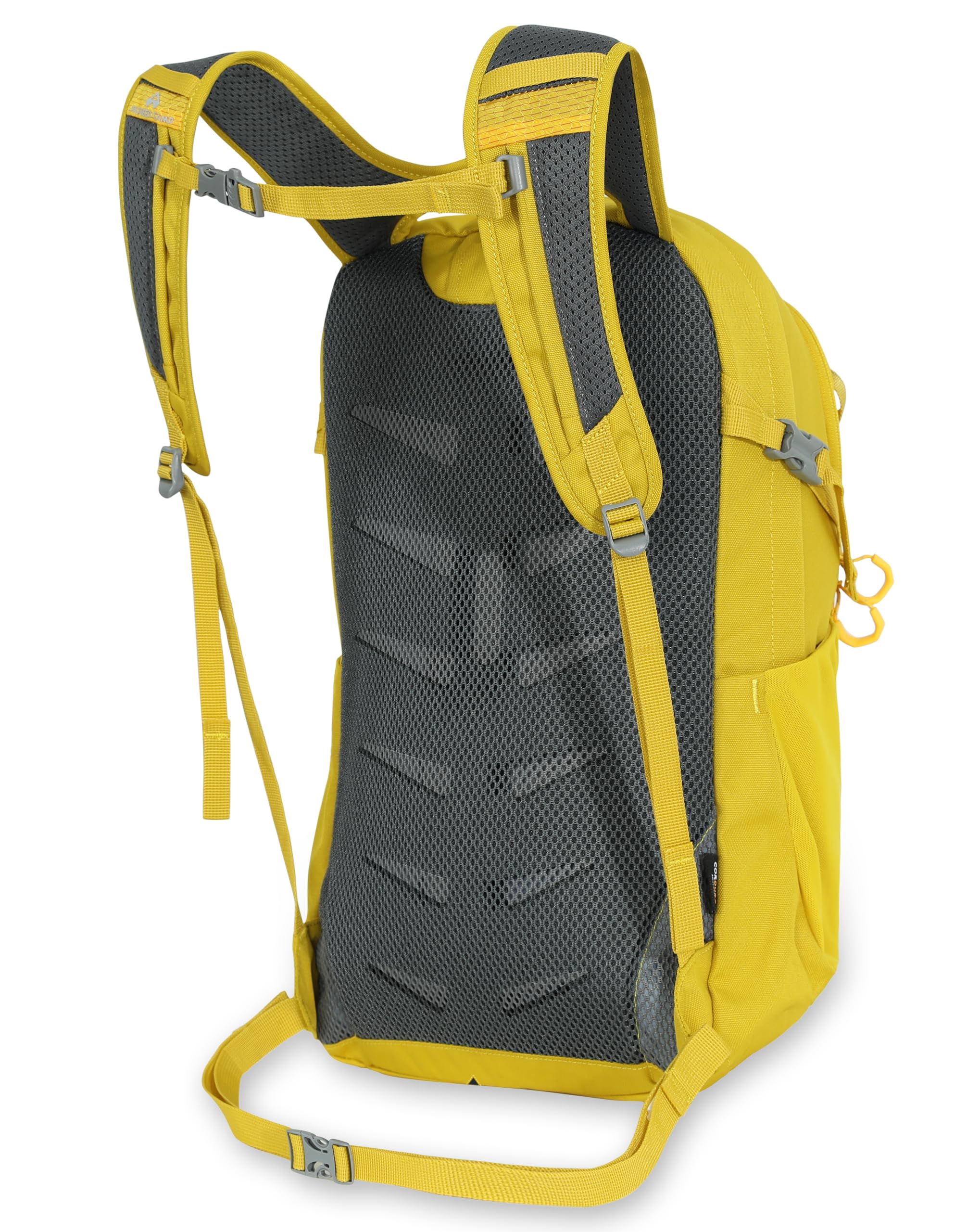 Pioneer Camp Hiking Backpack 22L Small Hiking Hydration Gear Lightweight Camping Backpack Travel Daypack for Women Men Outdoor Bag for Biking Climbing(Yellow;22L)