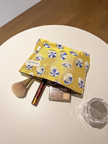 Miniatura 7 de The Summer Swan Kit de higiene y cuidado de la piel de gran tamaño con diseño floral para llevar en el día, estuche de maquillaje bonito para llevar