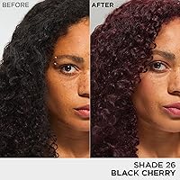 Vista 86 de L'Oreal Paris Feria Tinte permanente brillante multifacético, 721 Dusty Mauve, paquete de 1 10 negro azabache (negro más negro)