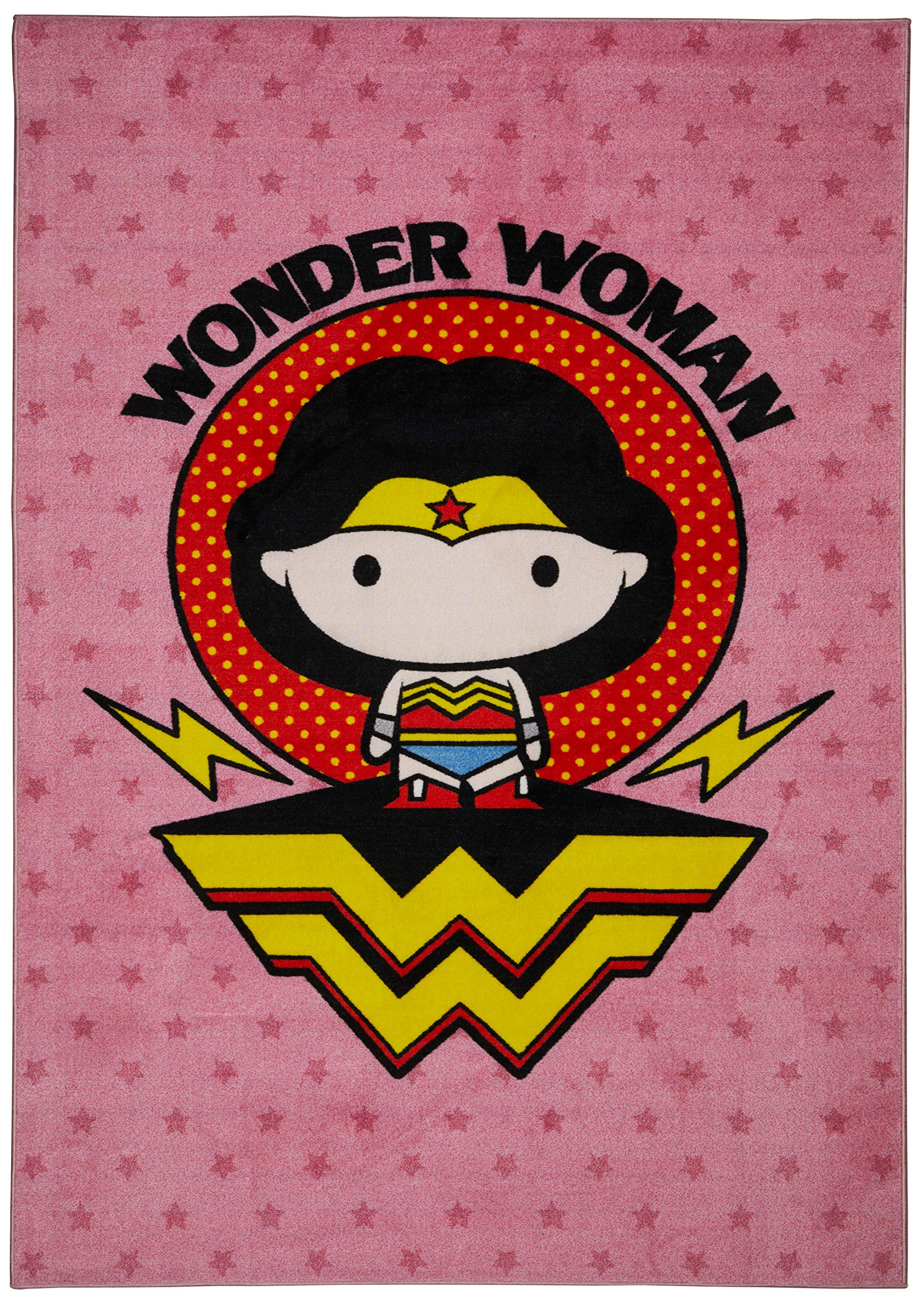Dolce Vita Halı Bambino 126 Wonder Woman Lisanslı Çocuk Halısı, 100x150