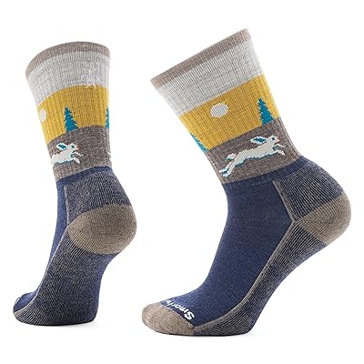 Smartwool Everyday Hare Chase Crew Socks Knee High Socks Shoes Deep Navy