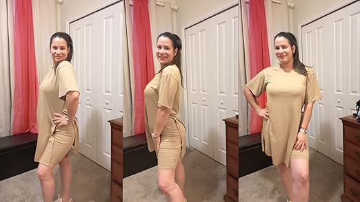Amazon.com: AXOSY Women Plus Size 2 Piece Outfits | Short Sleeve
