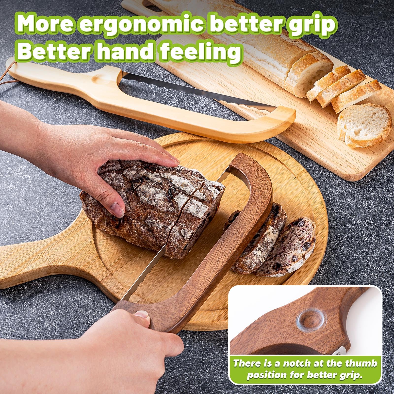 Pranski Bread Knife - Slice Like a Pro -6 Pranski Bread Knife - Slice Like a Pro -6