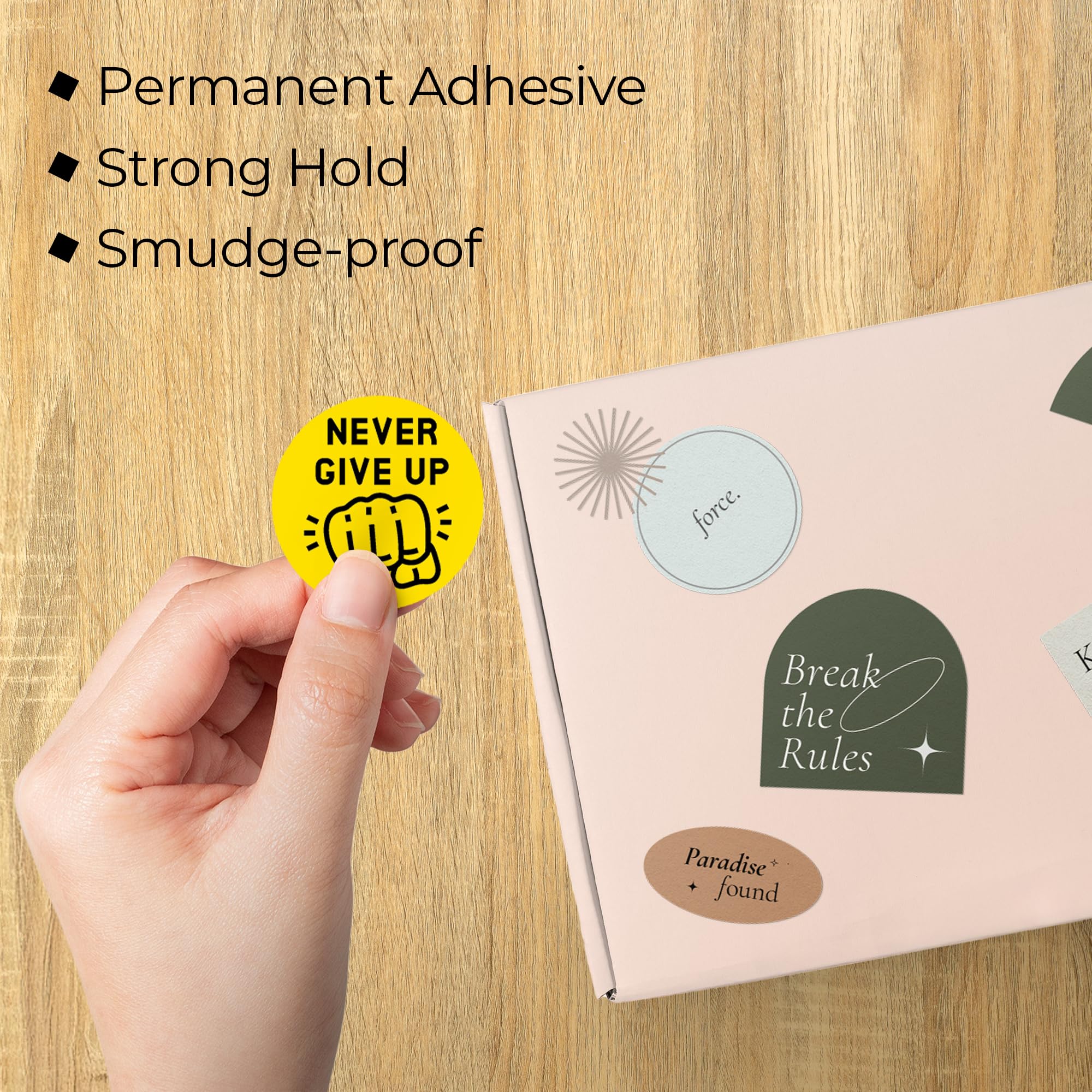 Snapklik.com : Perco Yellow 2-Inch Perforated Circle Dot Thermal ...