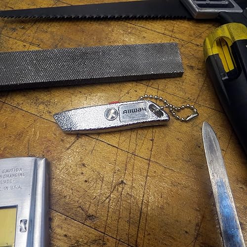 Miniatura 8 de ALLWAY MK4 - Micro cuchillo retráctil cromado fundido a presión, 2-12"